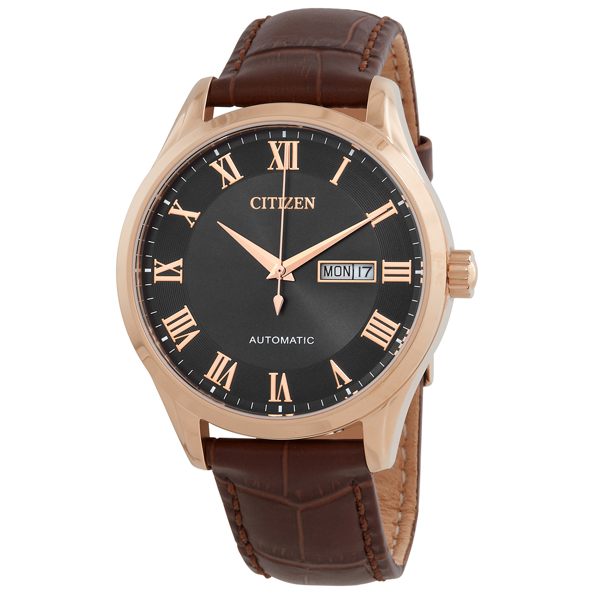 Citizen Automatic Black Dial Men's Watch NH8363-14H