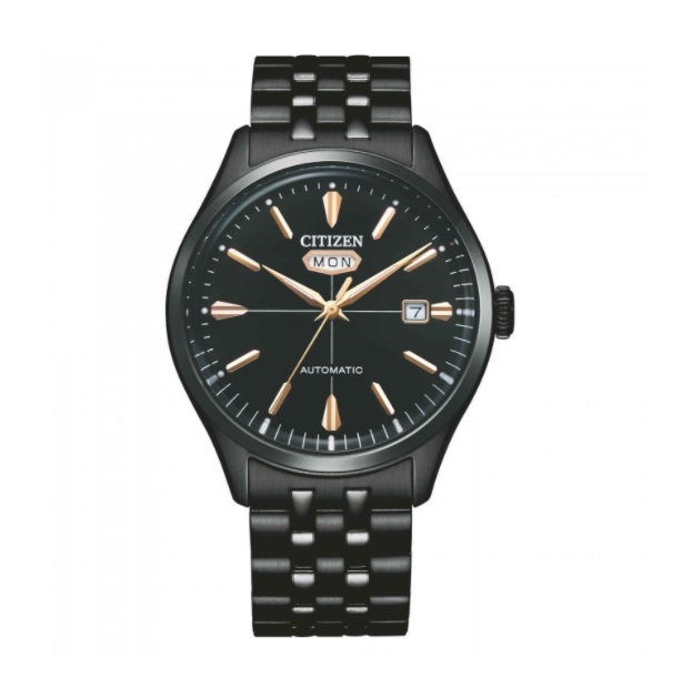 Citizen Automatic Black Dial Men's Watch NH8395-77E