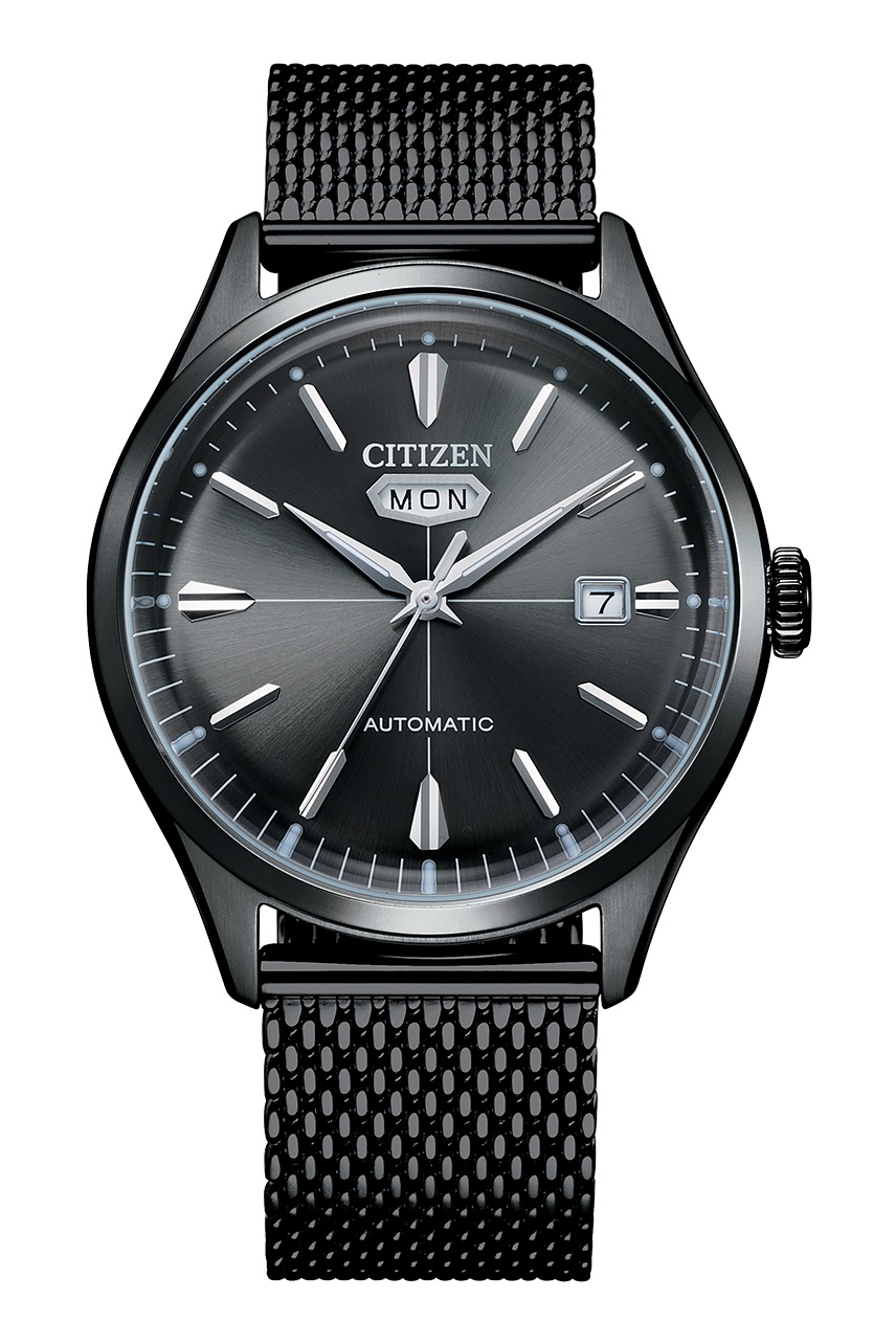 Citizen Automatic Black Dial Men's Watch NH8397-80H