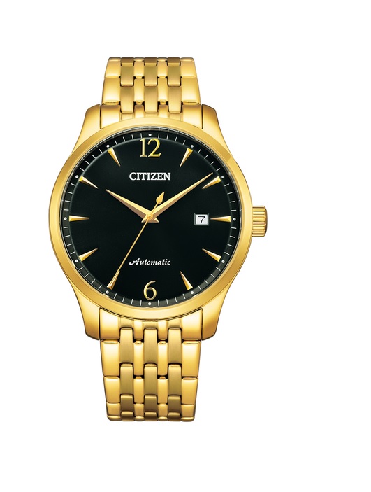 Citizen Automatic Black Dial Men's Watch NJ0112-80E