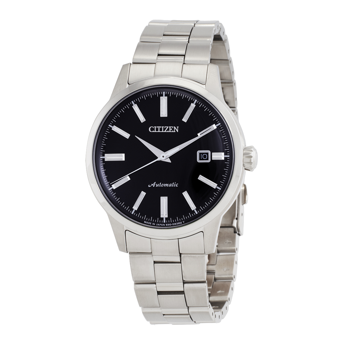 Citizen Automatic Black Dial Men's Watch NK0000-95E