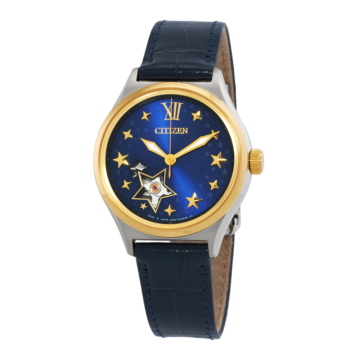 Citizen Automatic Blue Dial Ladies Smart Watch PC1009-27M