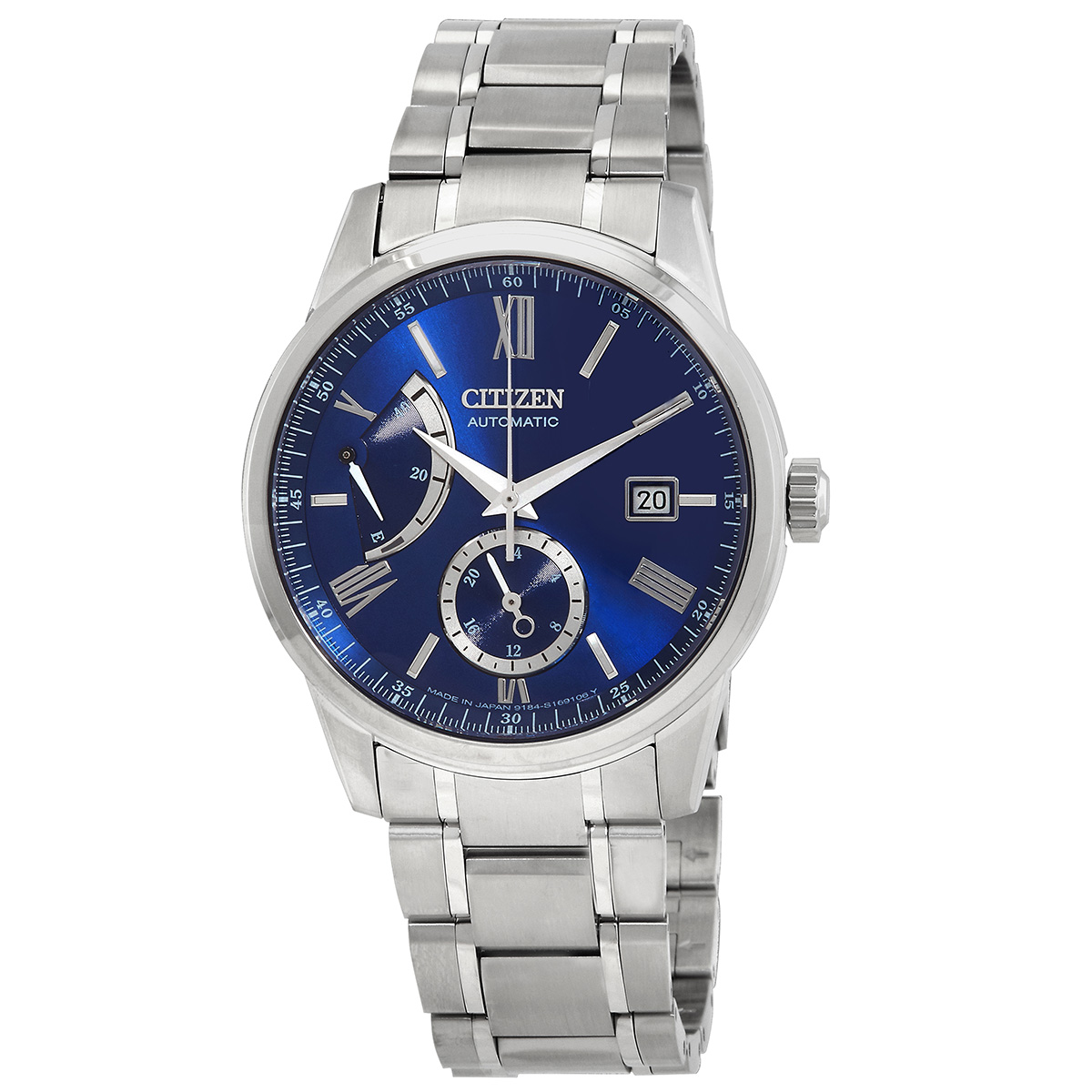 Citizen Automatic Blue Dial Men's Watch NB3001-61M