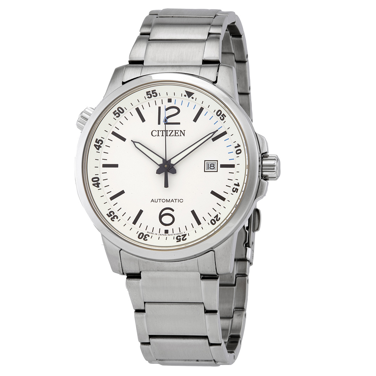 Citizen Automatic Cream Dial Men's Watch NJ0070-53A