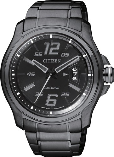 Citizen Black Dial Eco-Drive Men's Watch AW1354-58E