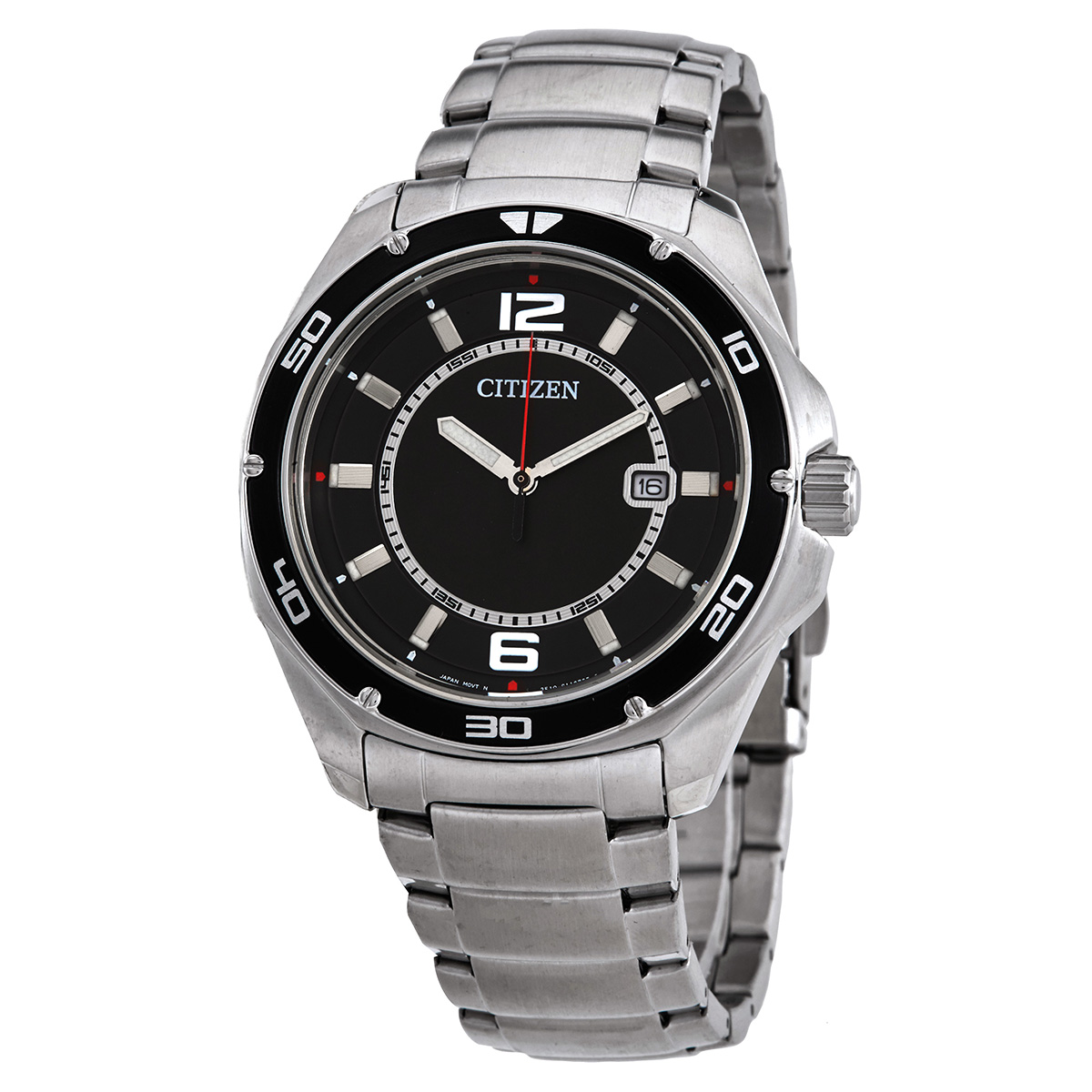Citizen Black Dial Quartz Men's Watch BK2520-53E