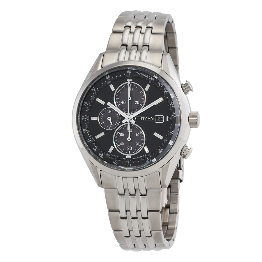 腕時計 CITIZEN CA0450-57E Citizen Black Dial Watch CA0450-57E - Watches - Jomashop