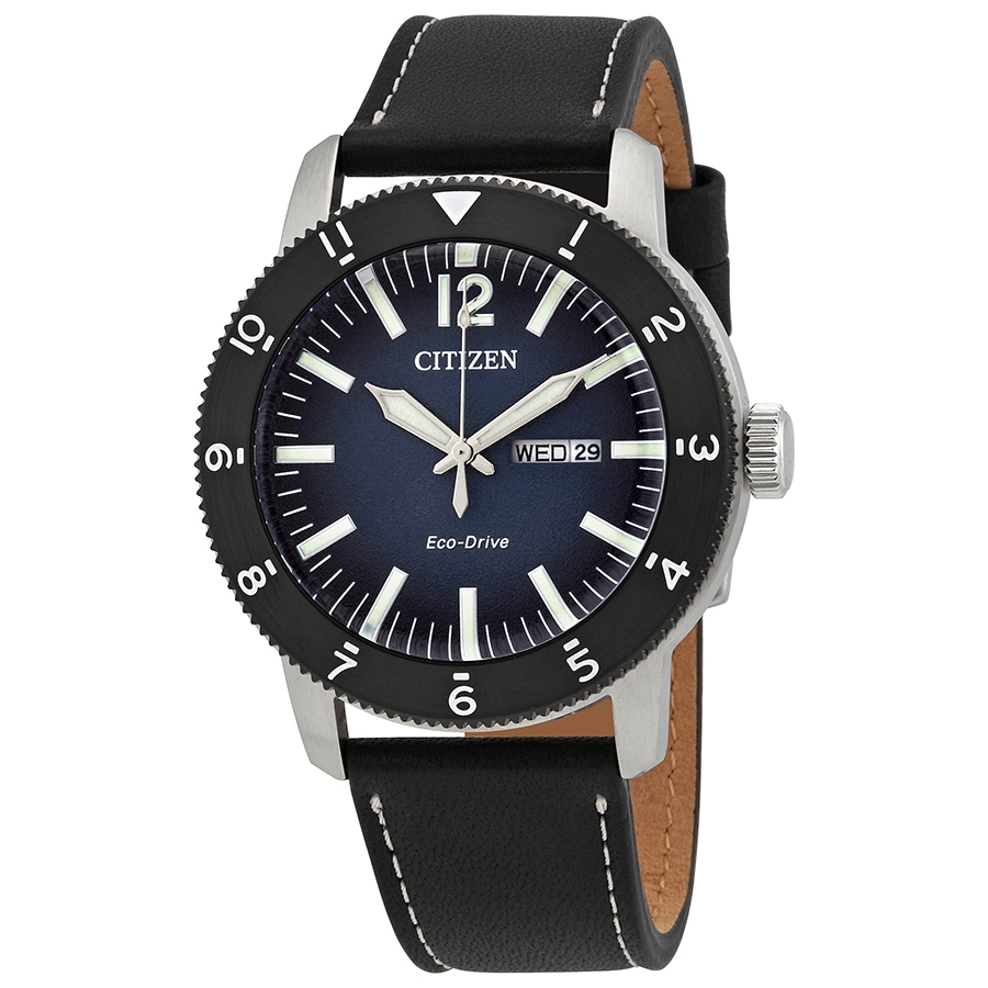Citizen Brycen Eco-Drive Blue Dial Men's Watch AW0078-08L
