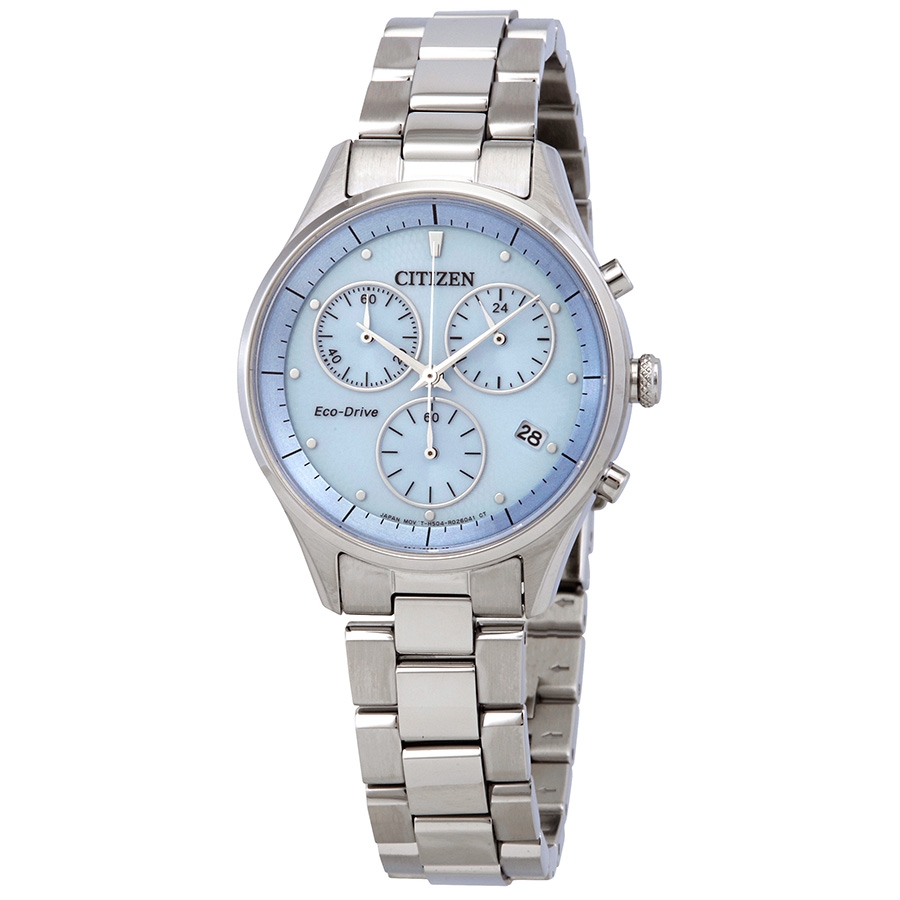 Citizen Chandler Chronograph Blue Dial Ladies Watch FB1440-57L
