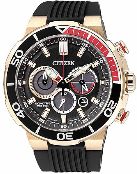 Citizen Chronograph Black Dial Men's Watch CA4252-08E