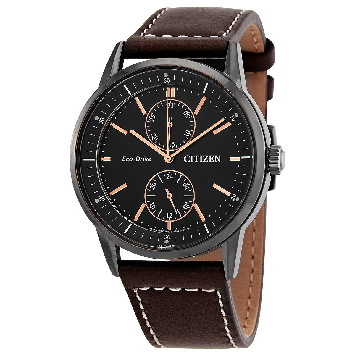 Citizen Chronograph Eco-Drive Black Dial Men's Watch BU3027-16E