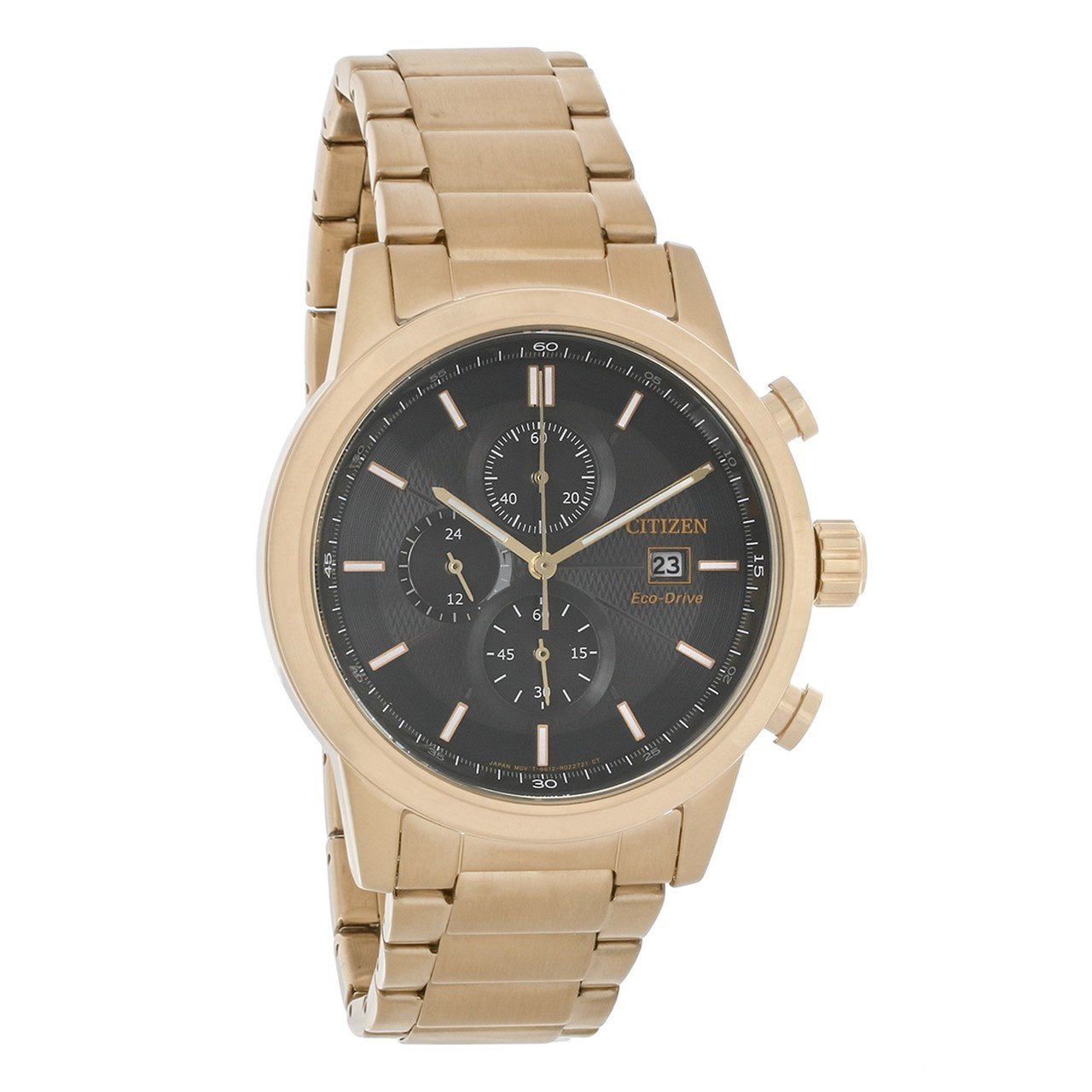 Citizen Chronograph Eco-Drive Black Dial Men's Watch CA0613-54H