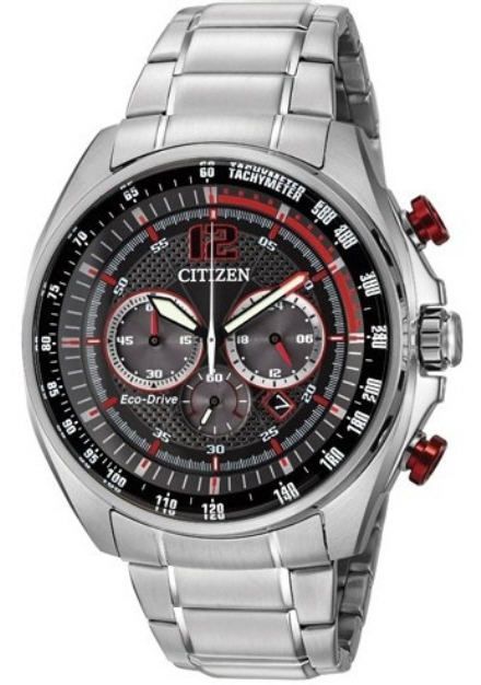 Citizen Chronograph Eco-Drive Black Dial Men's Watch CA4191-51E