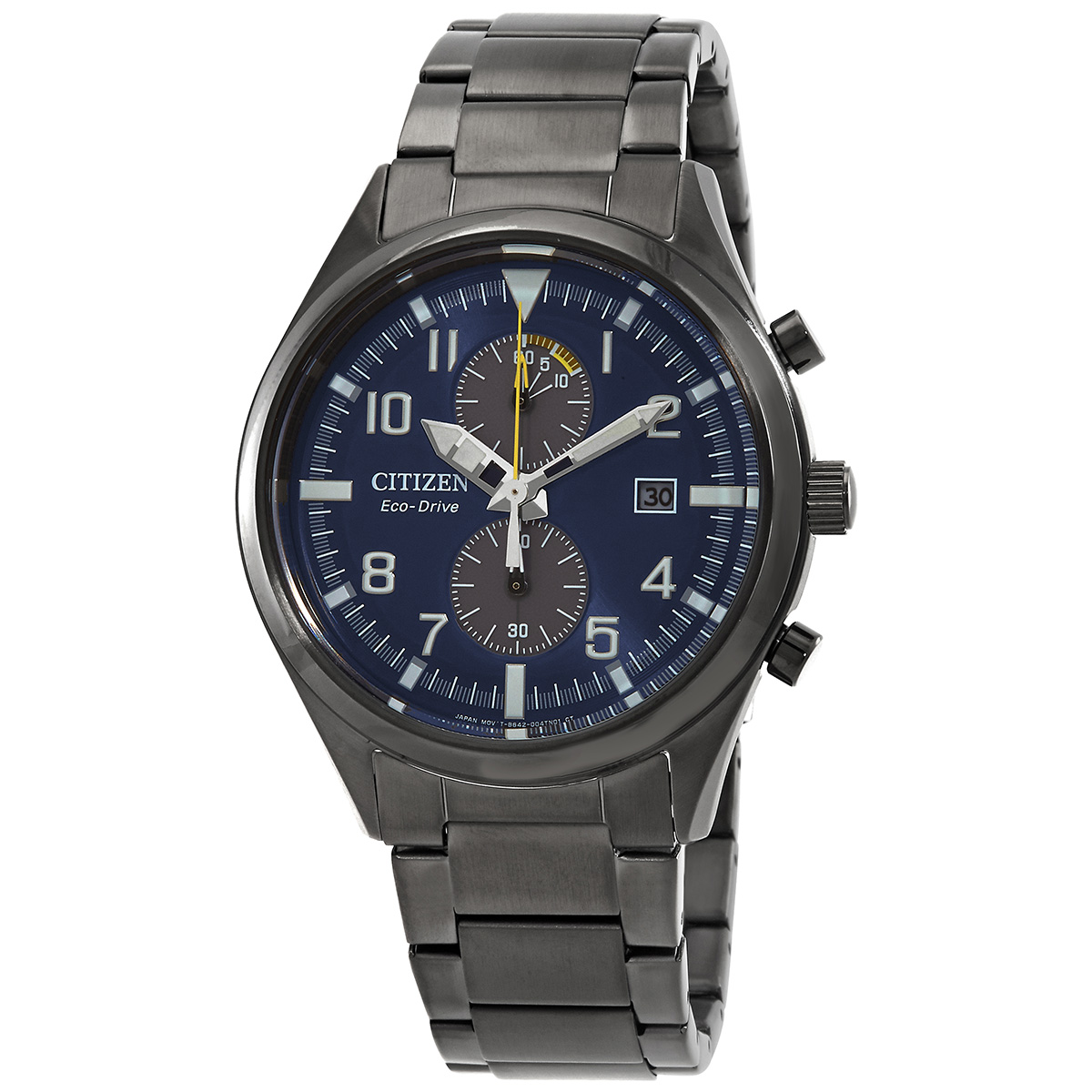 Citizen Chronograph Eco-Drive Blue Dial Men's Watch CA7027-83L