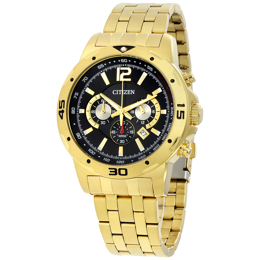 Citizen Chronograph Black Dial Men's Watch AN8102-59E