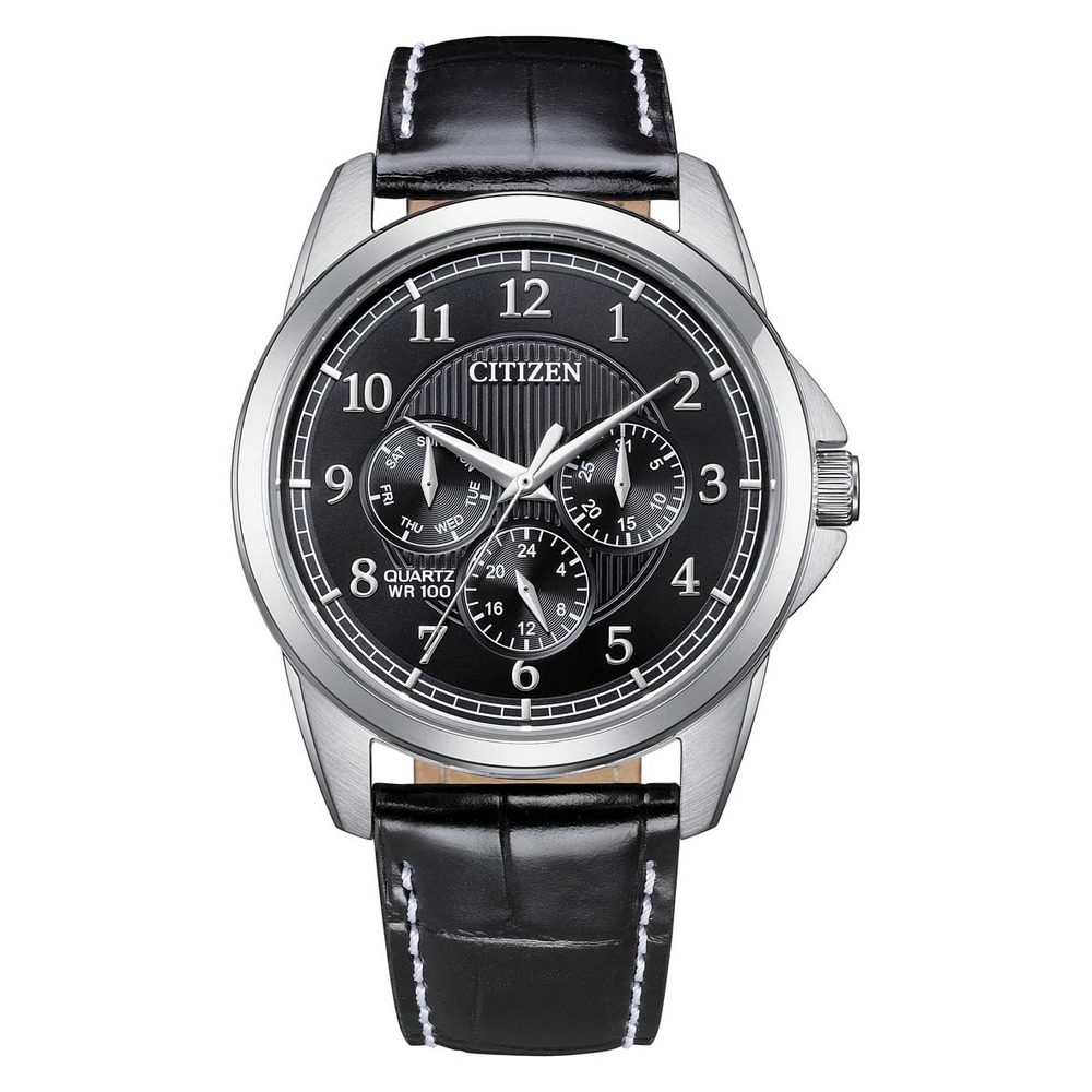 Citizen Chronograph Quartz Black Dial Men's Watch AG8341-04E