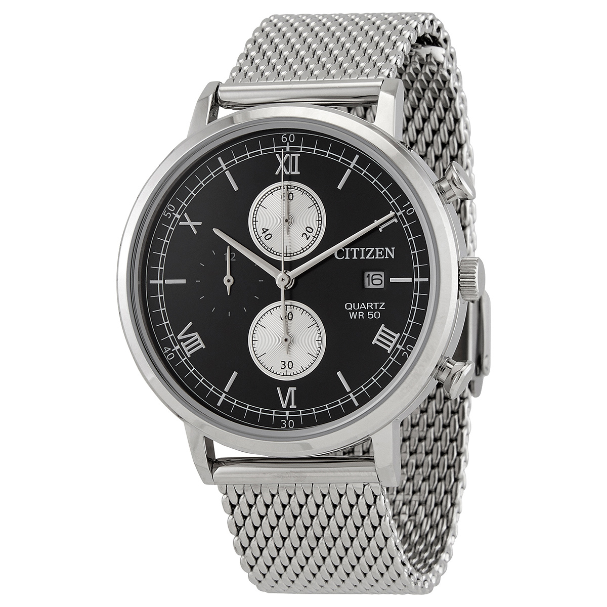 Citizen Chronograph Quartz Black Dial Men's Watch AN3610-80E