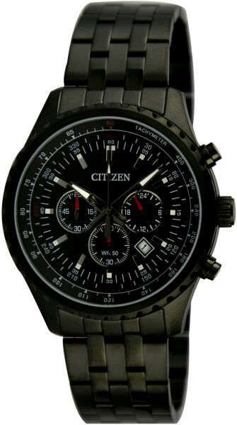 Citizen Chronograph Quartz Black Dial Men's Watch AN8065-53E
