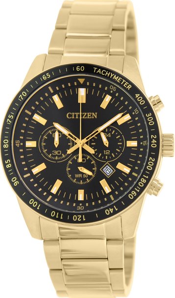 Citizen Chronograph Quartz Black Dial Men's Watch AN8072-58E
