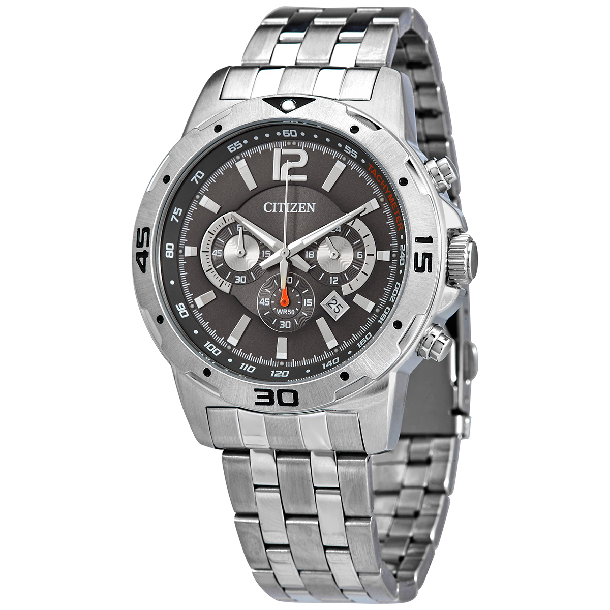 Citizen Chronograph Quartz Black Dial Men's Watch AN8101-51E