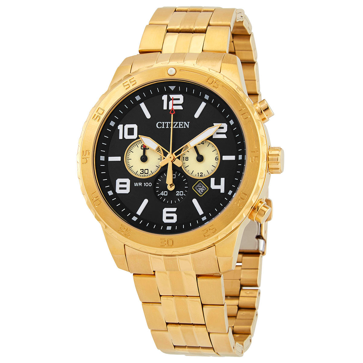 Citizen Chronograph Quartz Black Dial Men's Watch AN8132-58E
