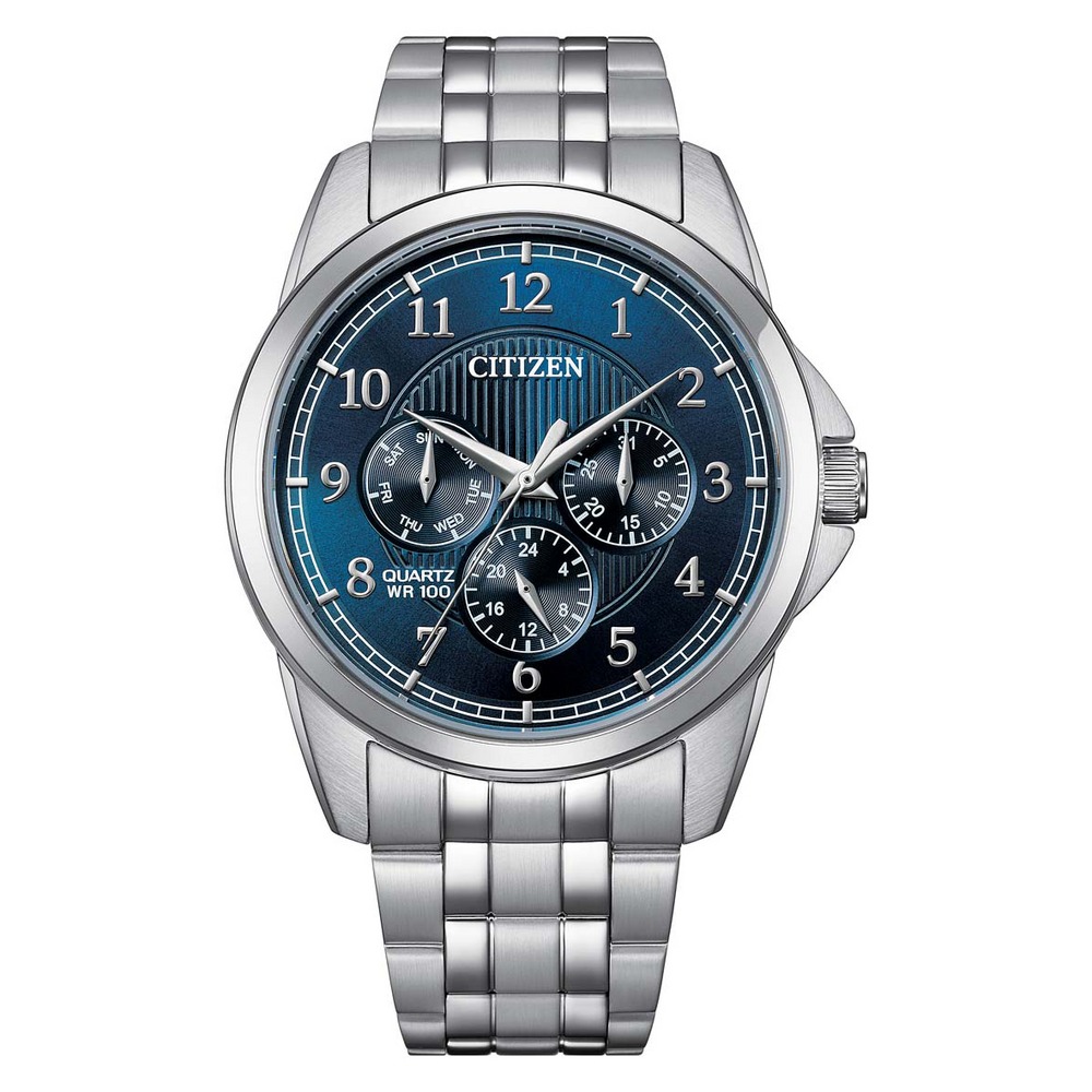 Citizen Chronograph Quartz Blue Dial Men's Watch AG8341-55L