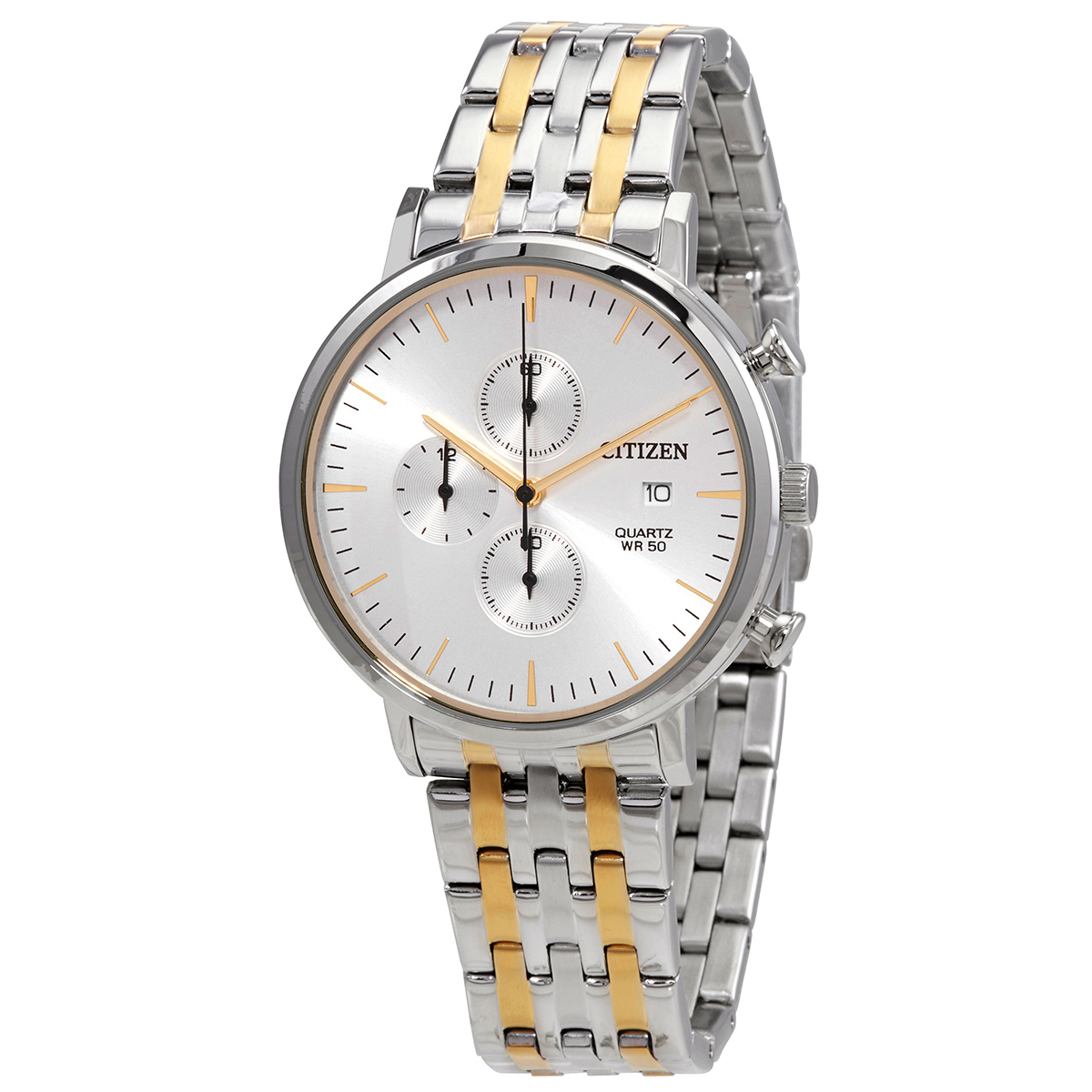Citizen Chronograph Quartz White Dial Men's Watch AN3614-54A