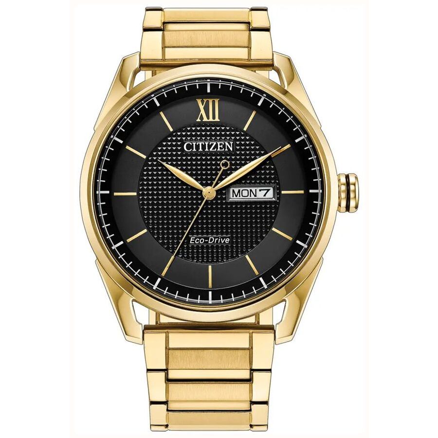 Citizen Classic Black Dial Men's Watch aw0089-52e