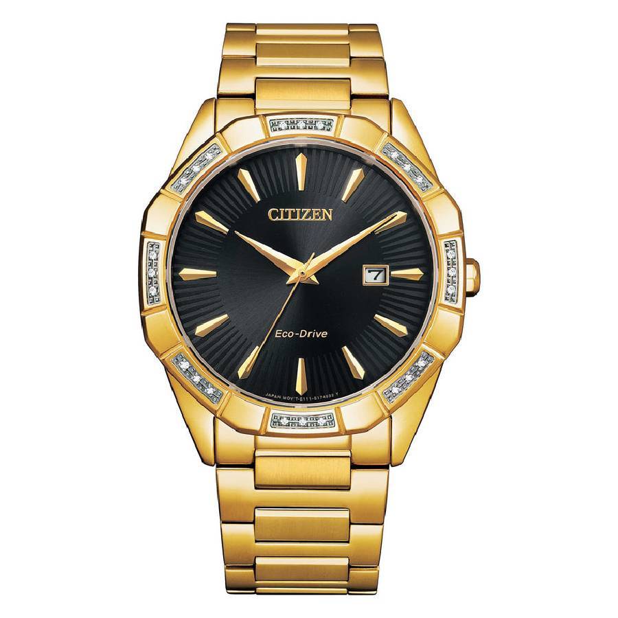 Citizen Classic Eco-Drive Black Dial Men's Watch BM7542-51E
