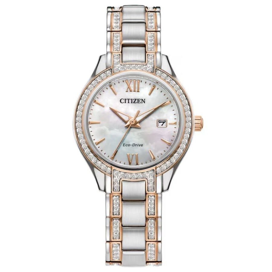 Citizen Classic Mother of Pearl Dial Quartz Ladies Watch FE1236-62D
