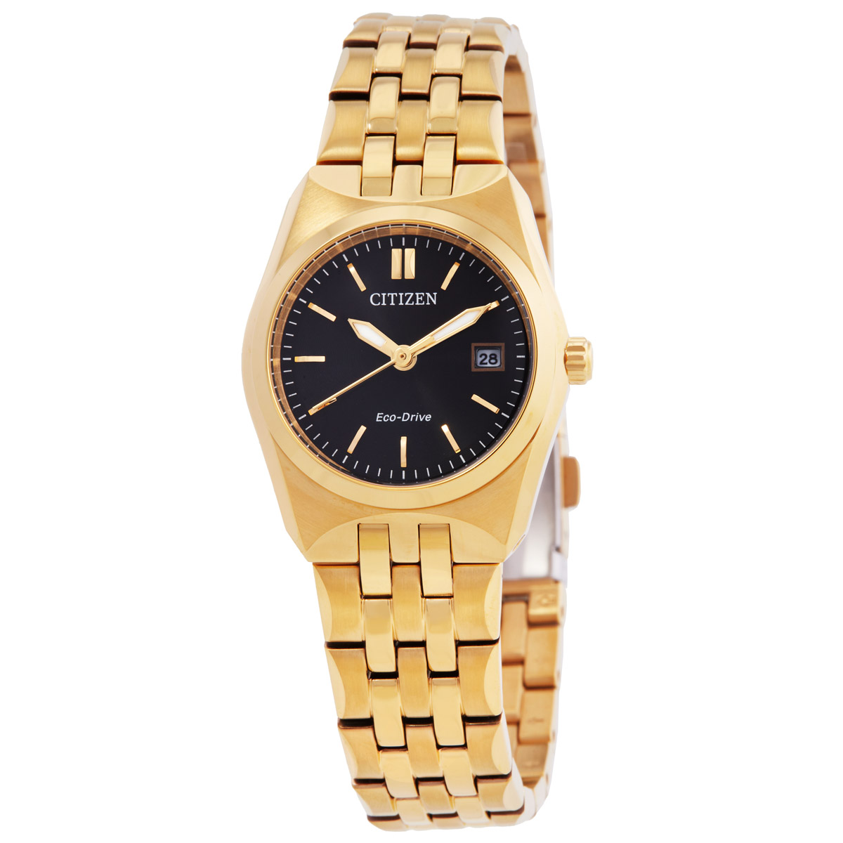 Citizen Corso Eco-Drive Black Dial Ladies Watch EW2293-56E