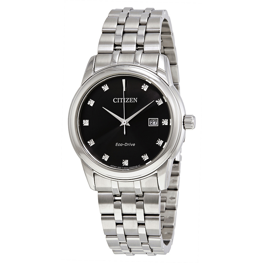 Citizen Diamond Collection Black Dial Men's Watch BM7340-55E
