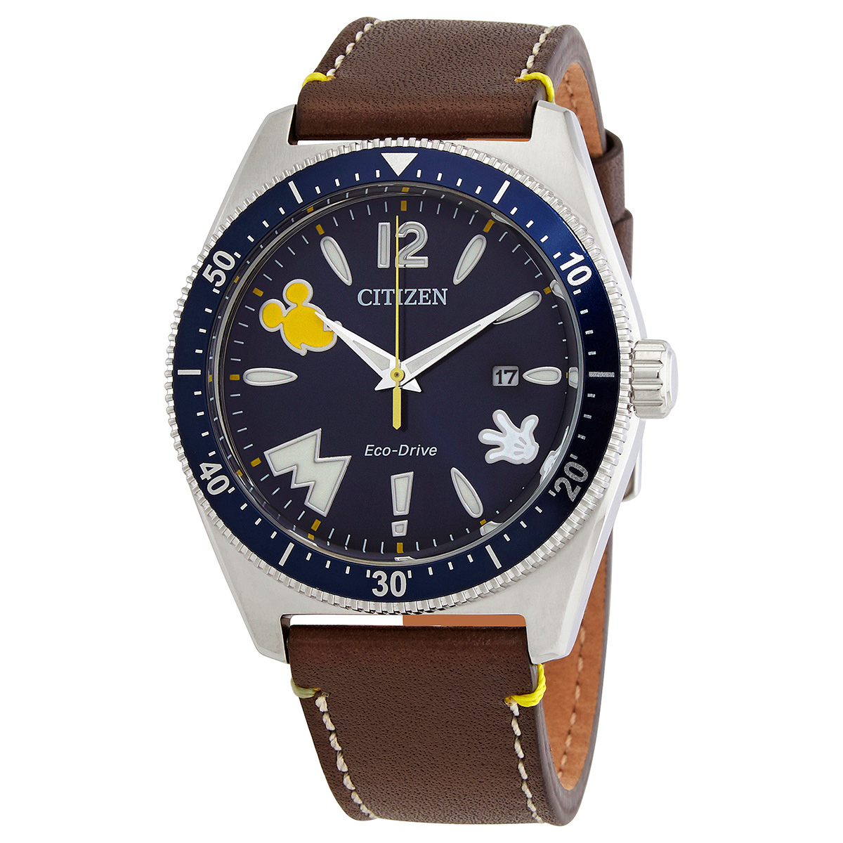 Citizen Disney Classic Blue Dial Men's Watch AW1599-00W