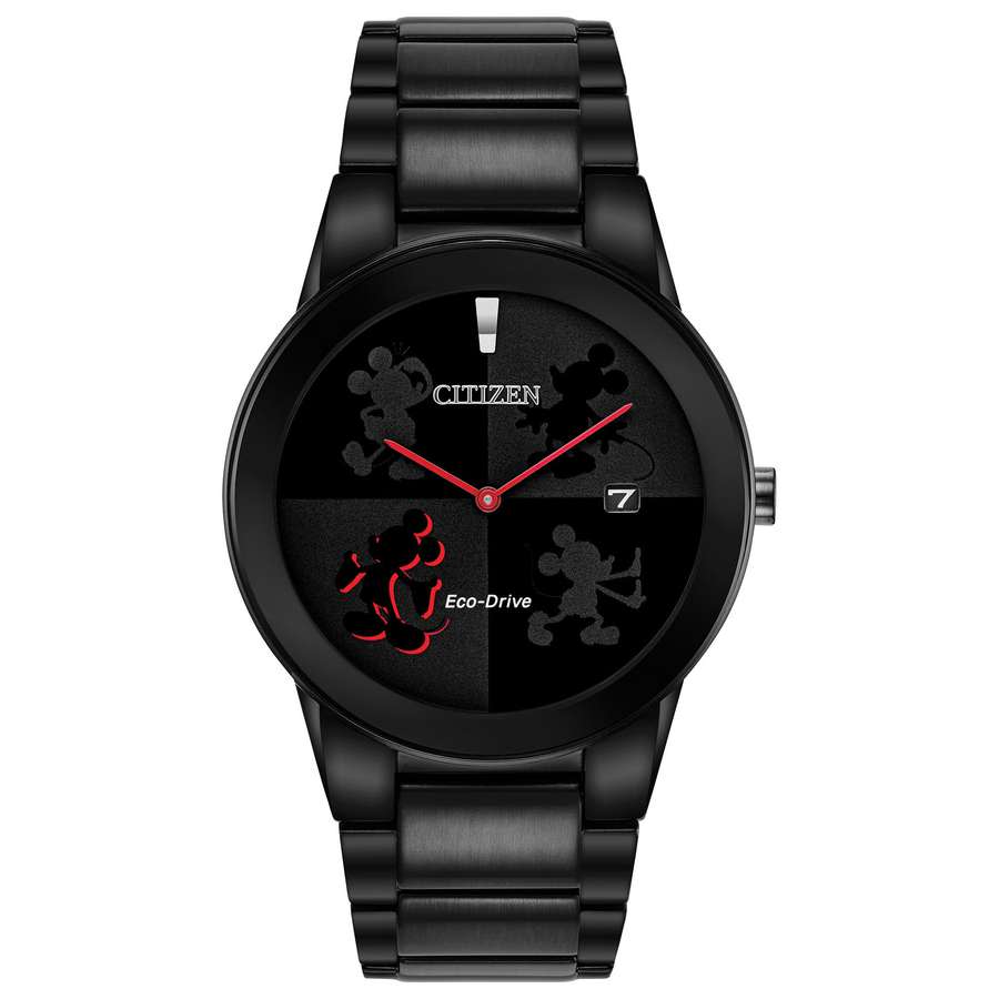 Citizen Disney Mickey Mouse Black Dial Men's Watch CZAU1069-57W