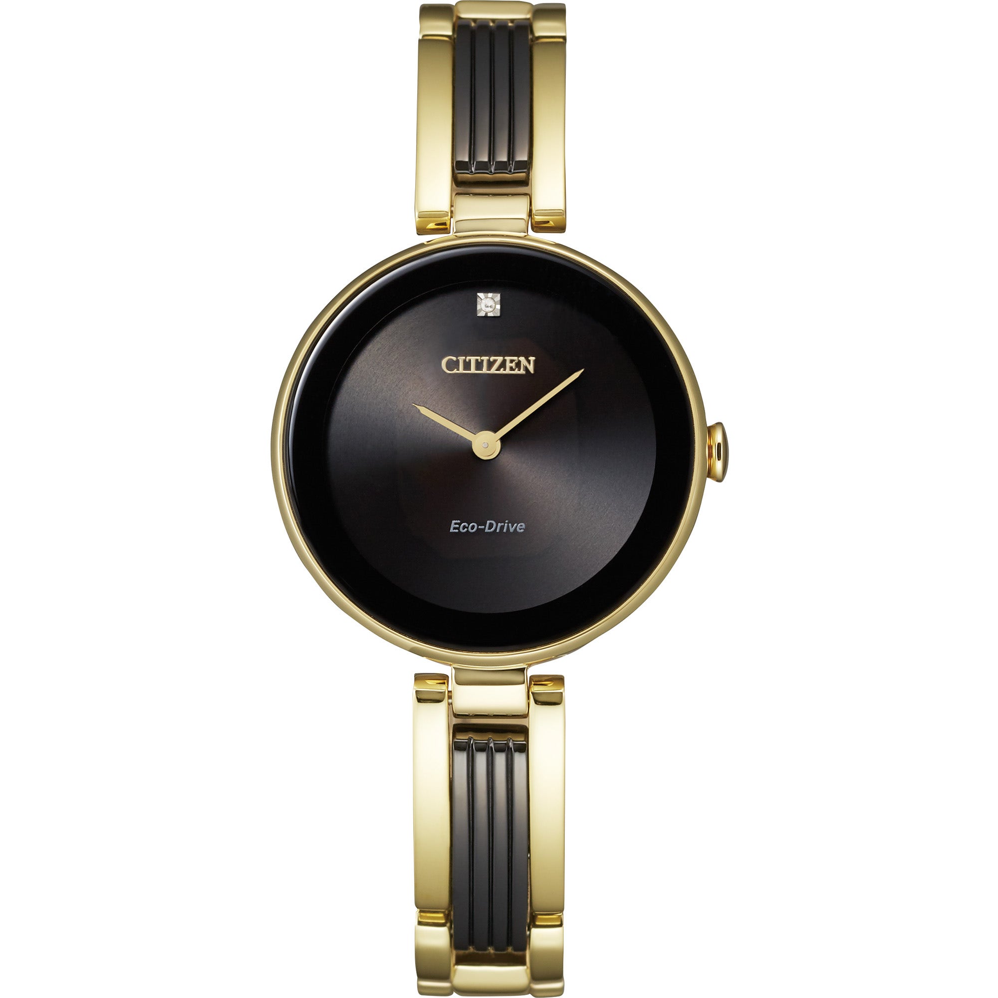 Citizen Eco-Drive Axiom Black Dial Ladies Watch EX1539-57E
