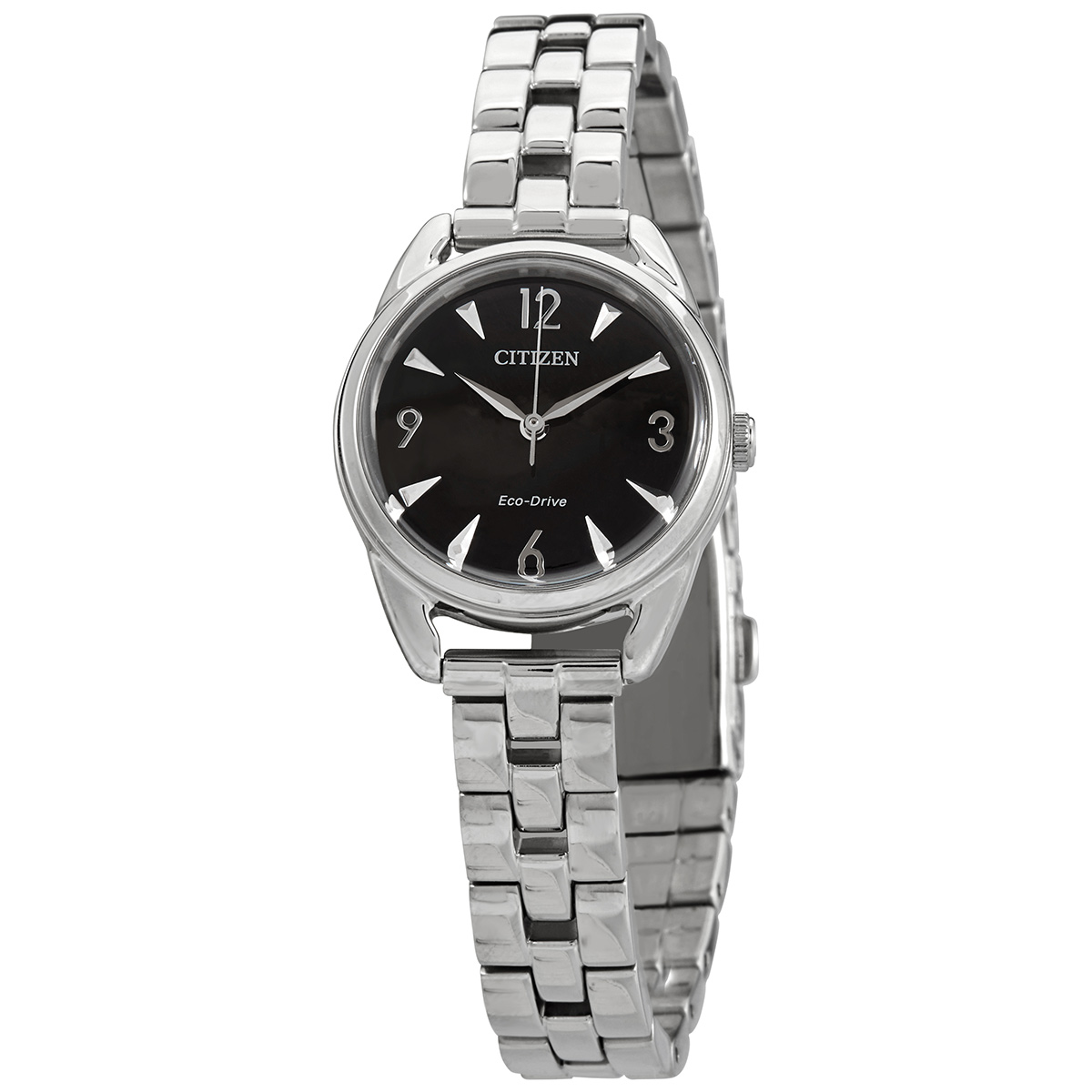 Citizen Eco-Drive Black Dial Ladies Watch EM0680-70E