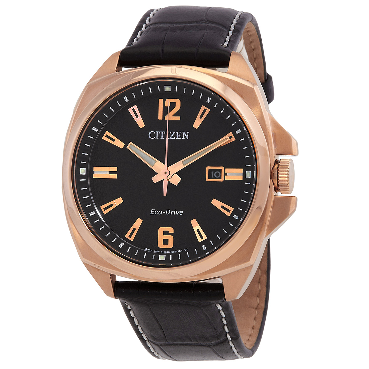 Citizen Eco-Drive Black Dial Men's Watch AW1723-02E