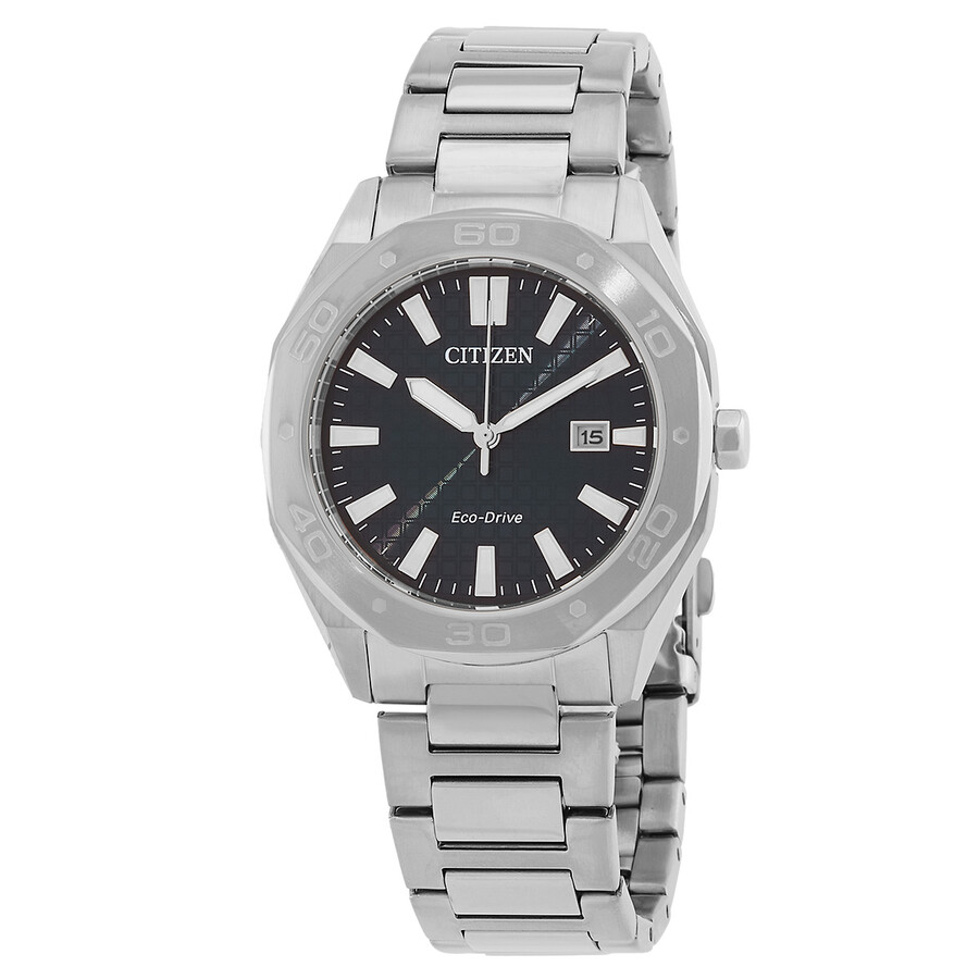 ★レア逆輸入★CITIZEN Eco-Drive Black Dial Men's Watch Citizen Men's Watch Eco-Drive AO9025-56E | Kay