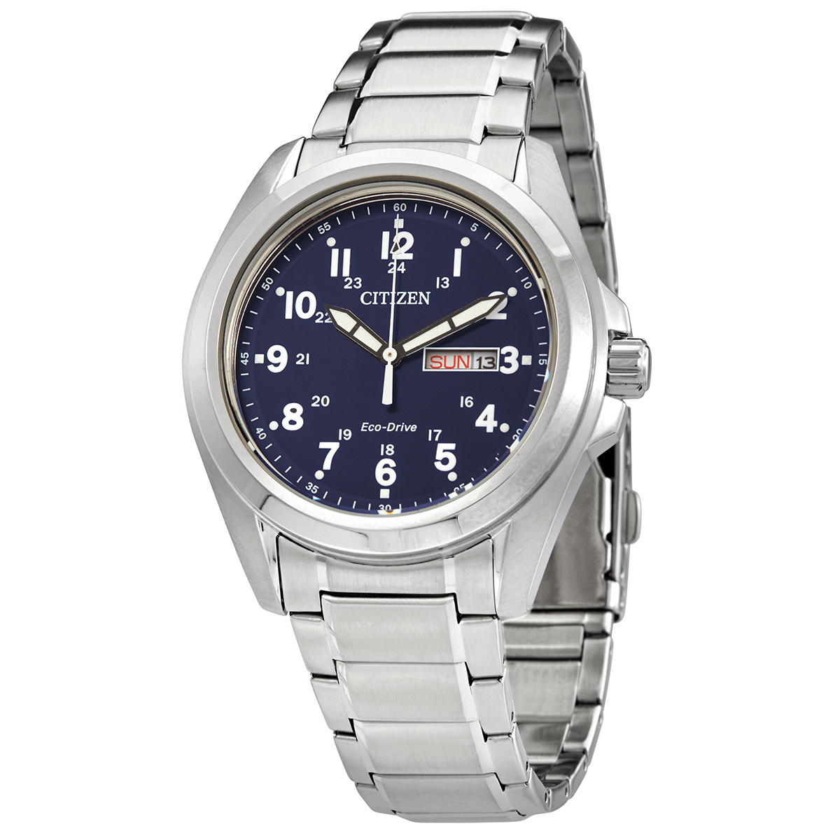 Citizen Eco-Drive Blue Dial Stainless Steel Men's Watch AW0050-58L