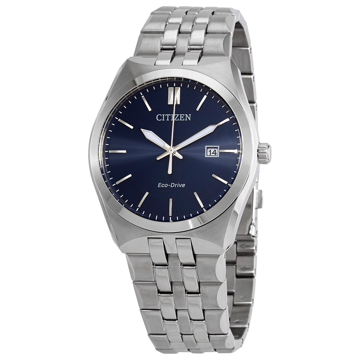 Citizen Eco-Drive Blue Dial Stainless Steel Men's Watch BM7330-67L