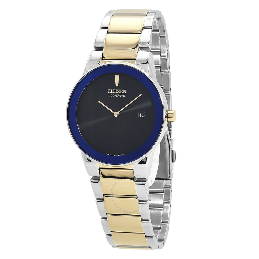 Citizen Eco-Drive Blue Dial Two-Tone Men's Watch AU1064-85L