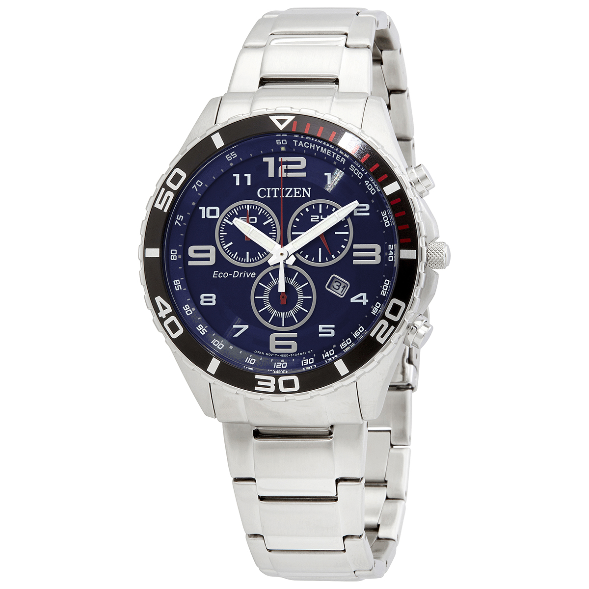 Citizen Eco-Drive Chronograph Blue Dial Men's Watch AT2121-50L