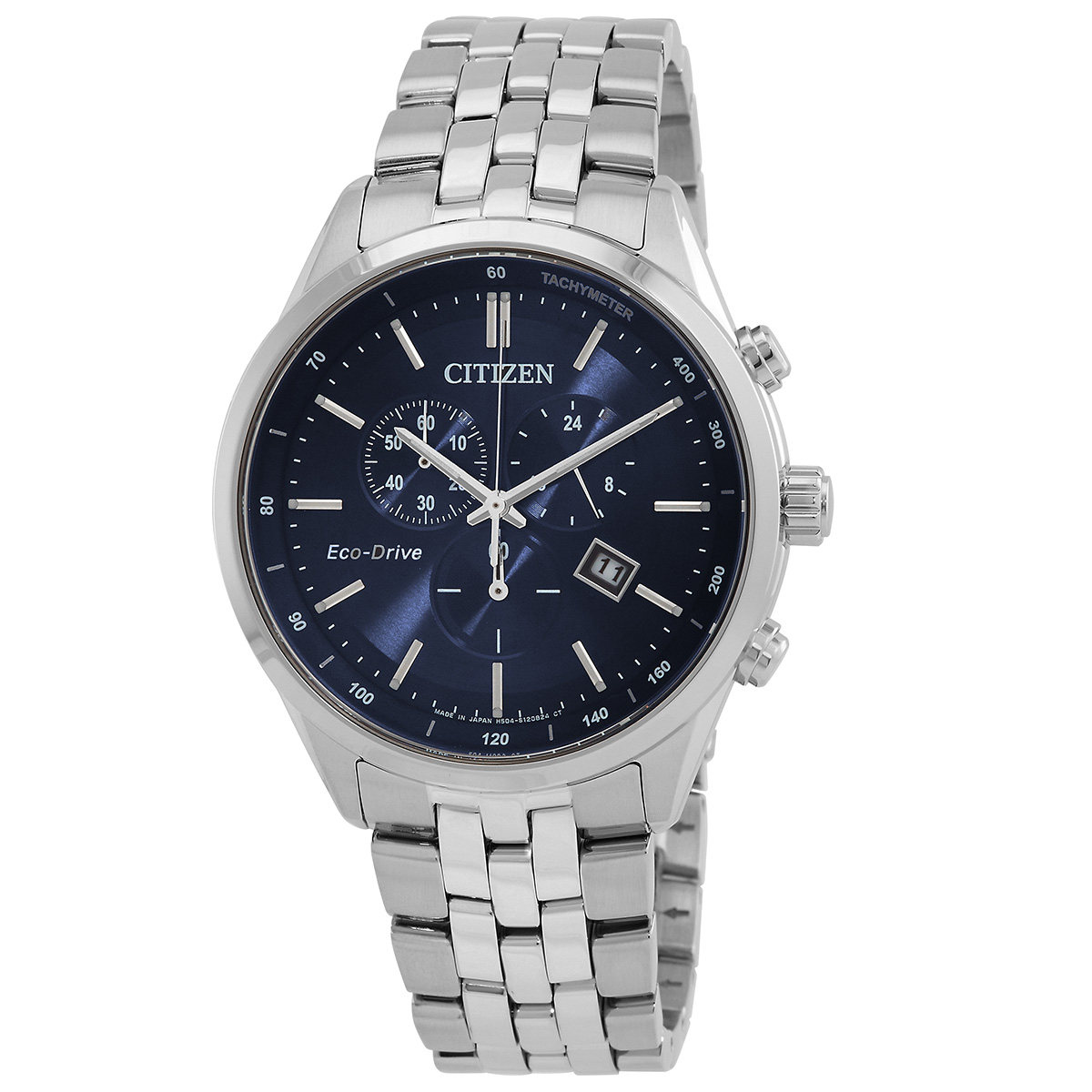 シチズン CITIZEN クオーツ メンズ クロノ 腕時計 AT2140-55L ダークブルー [並行輸入品] Citizen Eco-Drive Chronograph Blue Dial Men's Watch AT2140-55L