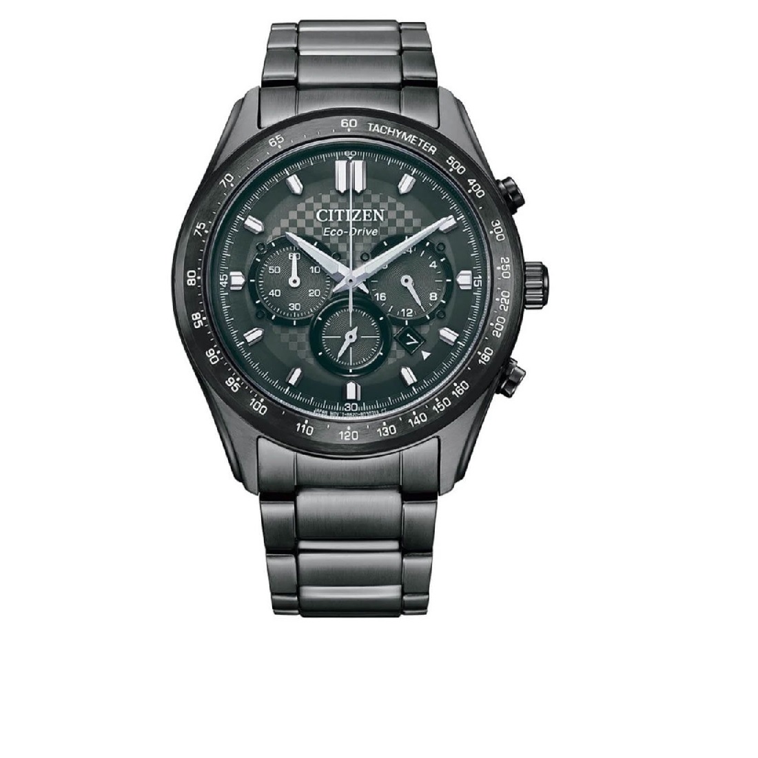 Citizen Eco-Drive Chronograph Grey Dial Men's Watch CA4457-81H