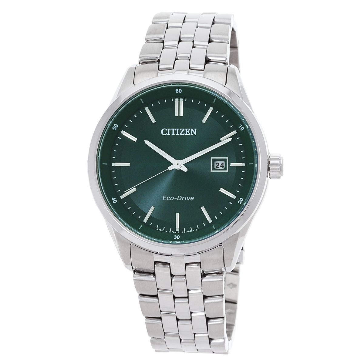 Citizen Eco-Drive Green Dial Men's Watch BM7569-89X