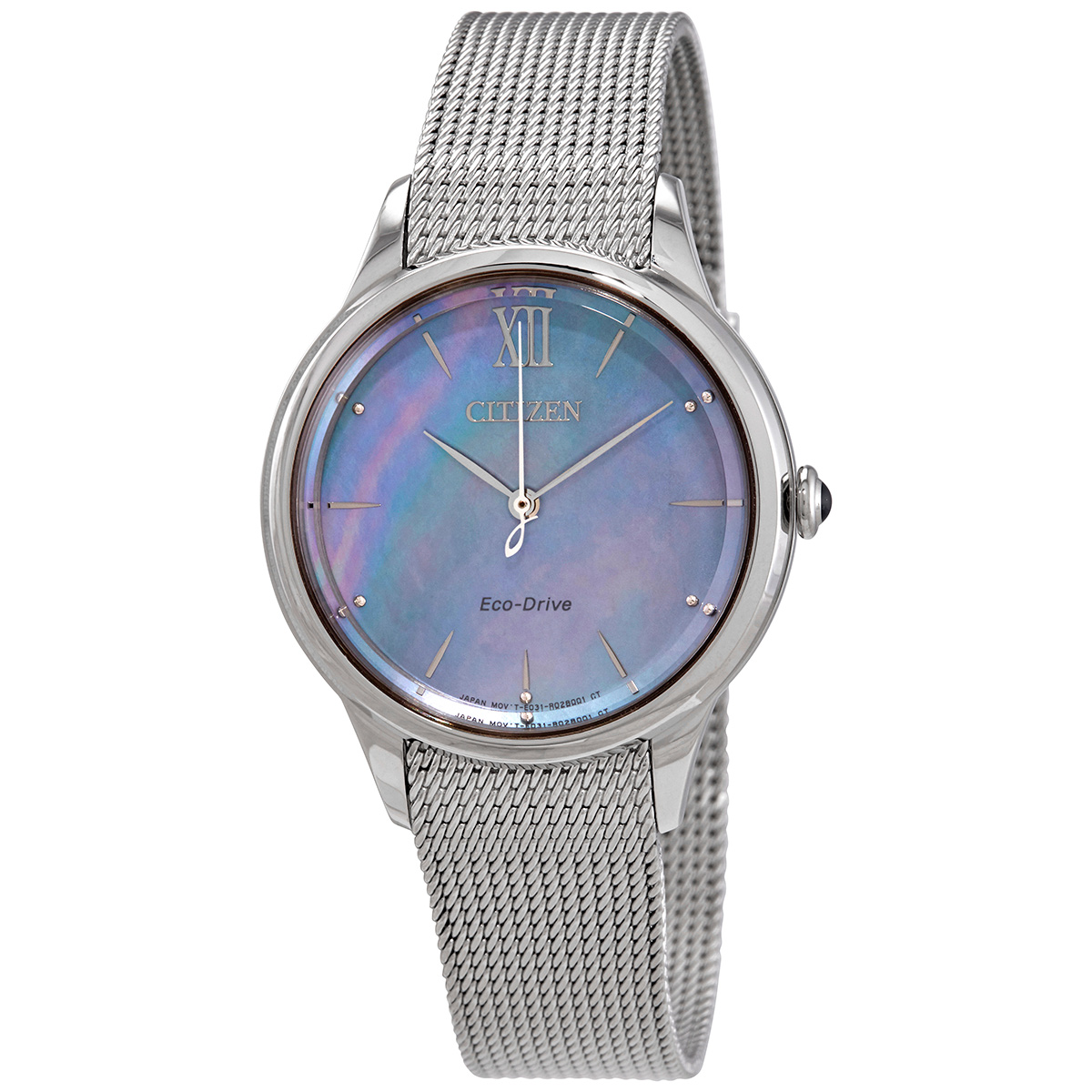 Citizen Eco-Drive Mother of Pearl Dial Ladies Watch EM0810-84N