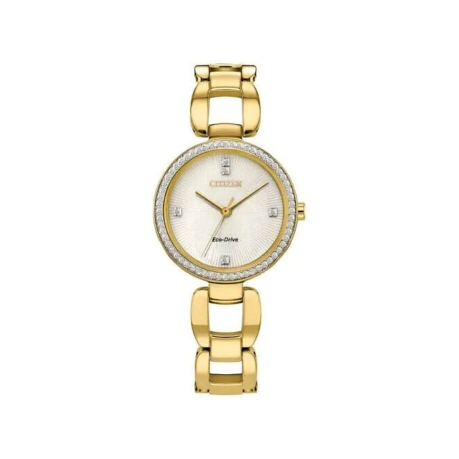 Citizen Eco-Drive Mother of Pearl Dial Ladies Watch EM1032-58A