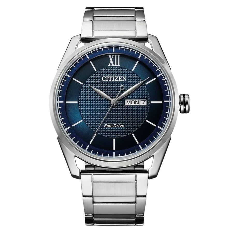 Citizen Eco-Drive Quartz Blue Dial Men's Watch AW0081-54
