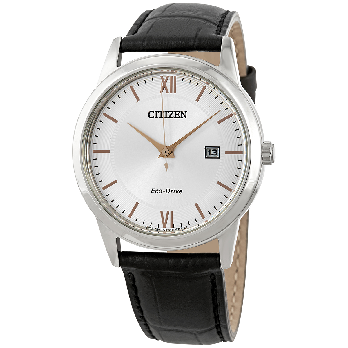 Citizen Eco-Drive Silver Dial Stainless Steel Men's Watch AW1236-11A