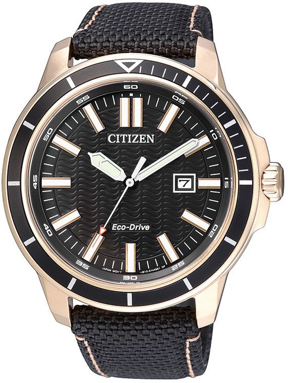 Citizen Eco-Drive Black Dial Men's Watch AW1523-01E